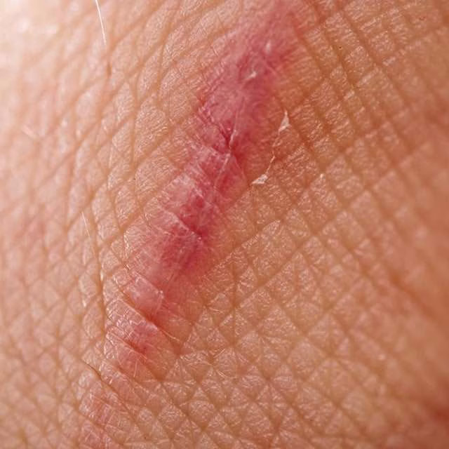 red scar treatment