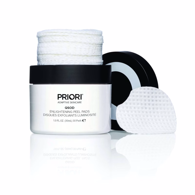 Priori Q+SOD Enlightening Peel Pads