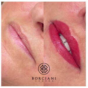 Lip Blush Treatment Before and after